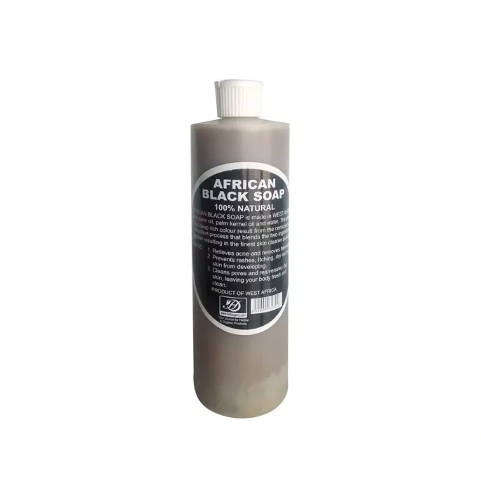 African Black Soap Raw Liquid - 8oz
