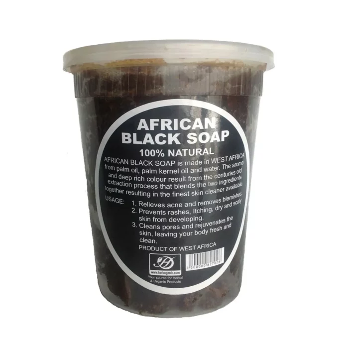 African Black Soap Raw Paste - 32oz