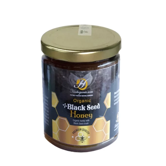 Organic Honey with Black Seed Crush - 11oz