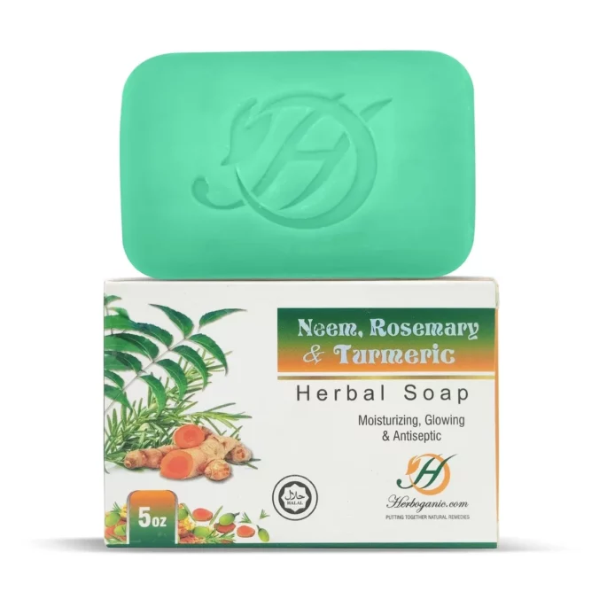 Neem, Rosemary & Turmeric Herbal Soap - 5oz
