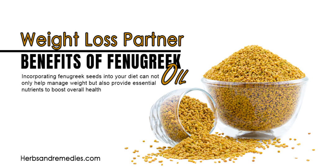 Fenugreek oil